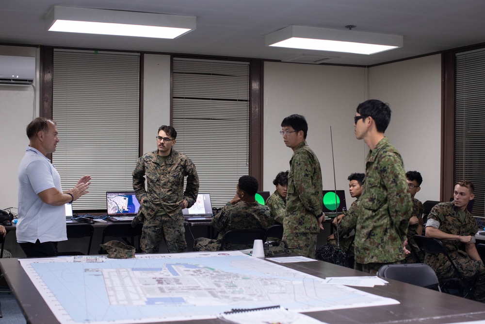 MCAS Iwakuni Marines and JGSDF members conduct virtual SUAS tracking during Active Shield 26 MCAS Iwakuni Marines and JGSDF members conduct virtual SUAS tracking during Active Shield 26