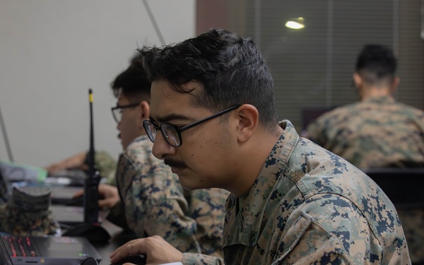 MCAS Iwakuni Marines and JGSDF members conduct virtual SUAS tracking during Active Shield 26