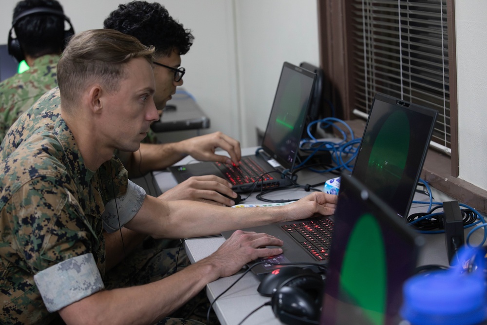 MCAS Iwakuni Marines and JGSDF members conduct virtual SUAS tracking during Active Shield 26 MCAS Iwakuni Marines and JGSDF members conduct virtual SUAS tracking during Active Shield 26
