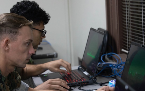MCAS Iwakuni Marines and JGSDF members conduct virtual SUAS tracking during Active Shield 26
