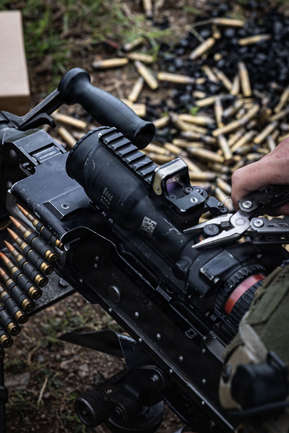 22nd MEU(SOC) | BLT 3/6 CAAT Black Conducts Machine Gun Range on Camp Santiago, Puerto Rico 22nd MEU(SOC) | BLT 3/6 CAAT Black Conducts Machine Gun Range on Camp Santiago, Puerto Rico