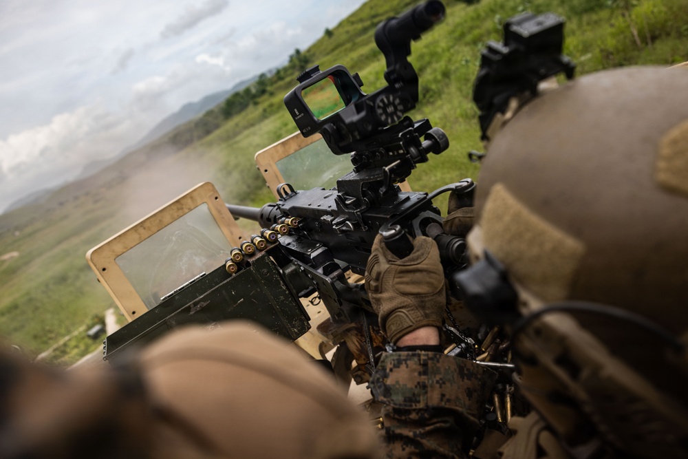 22nd MEU(SOC) | BLT 3/6 CAAT Black Conducts Machine Gun Range on Camp Santiago, Puerto Rico 22nd MEU(SOC) | BLT 3/6 CAAT Black Conducts Machine Gun Range on Camp Santiago, Puerto Rico