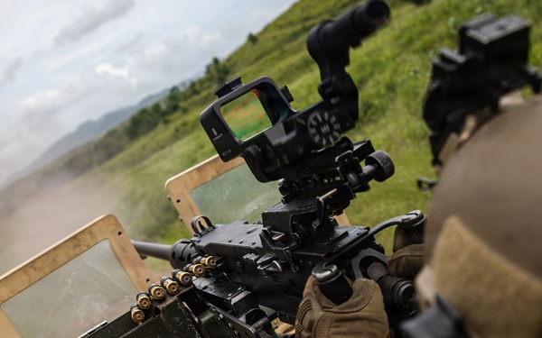 22nd MEU(SOC) | BLT 3/6 CAAT Black Conducts Machine Gun Range on Camp Santiago, Puerto Rico