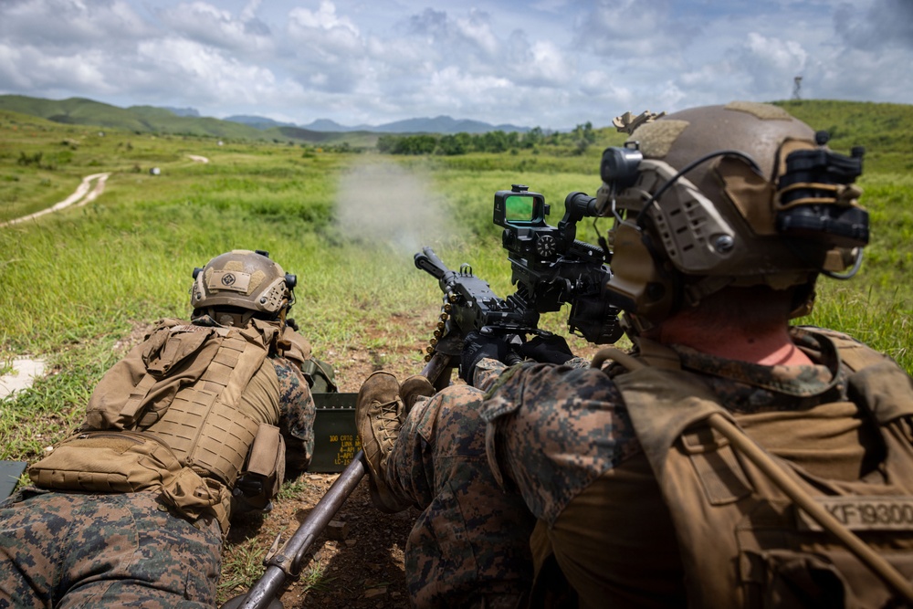 22nd MEU(SOC) | BLT 3/6 CAAT Black Conducts Machine Gun Range on Camp Santiago, Puerto Rico 22nd MEU(SOC) | BLT 3/6 CAAT Black Conducts Machine Gun Range on Camp Santiago, Puerto Rico