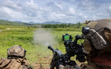 22nd MEU(SOC) | BLT 3/6 CAAT Black Conducts Machine Gun Range on Camp Santiago, Puerto Rico