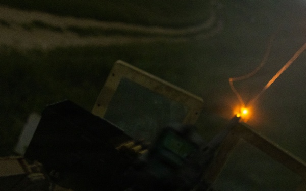 22nd MEU(SOC) | BLT 3/6 CAAT Black Conducts Night Machine Gun Range on Camp Santiago, Puerto Rico