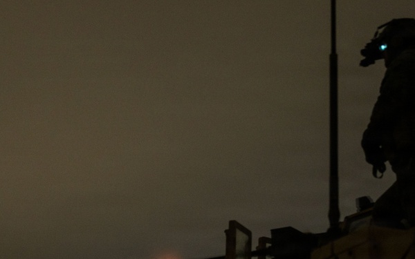 22nd MEU(SOC) | BLT 3/6 CAAT Black Conducts Night Machine Gun Range on Camp Santiago, Puerto Rico