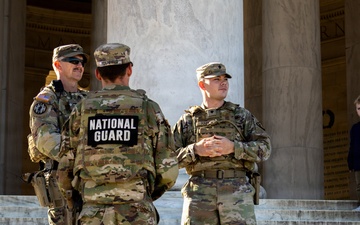 JTF-D.C. GA National Guard - Thomas Jefferson Memorial