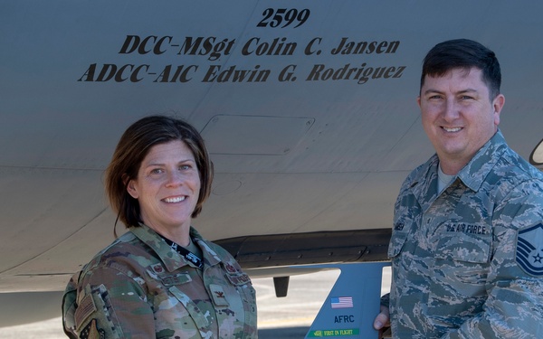 The 8th KC-135 Leaves the 916th