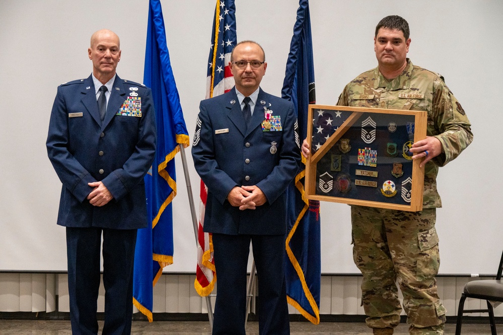 Chief Master Sgt. Bradley Katcher Retirement