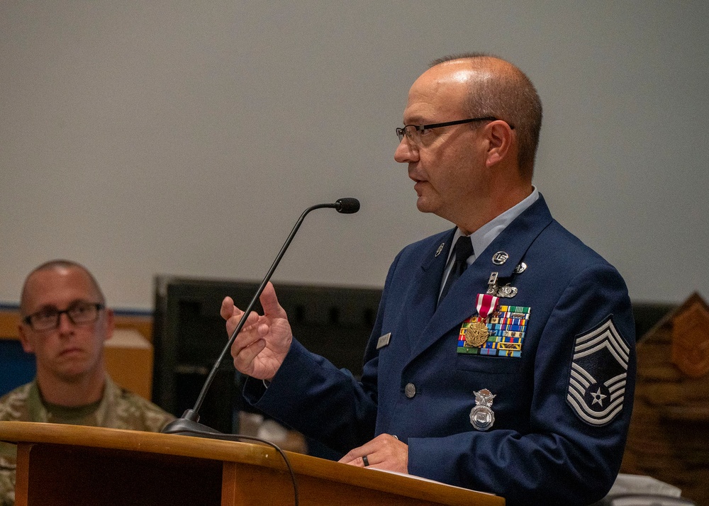 Chief Master Sgt. Bradley Katcher Retirement
