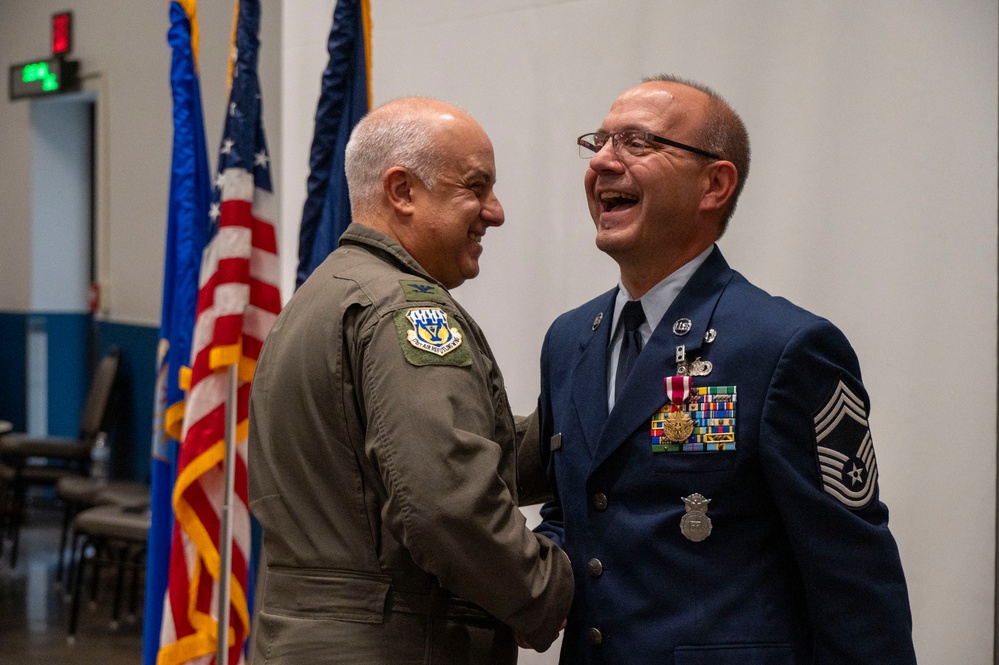 Chief Master Sgt. Bradley Katcher Retirement
