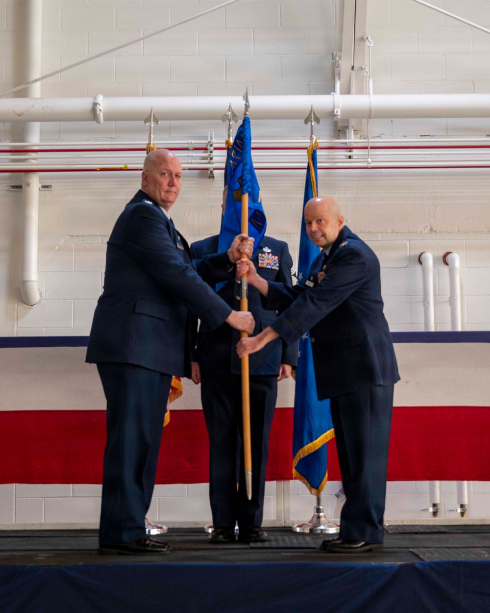 171st MSG Change of Command