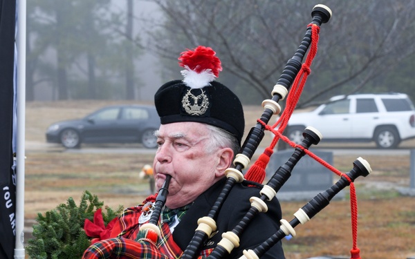 916th at Goldsboro's 6th Annual Wreaths Across America Ceremony
