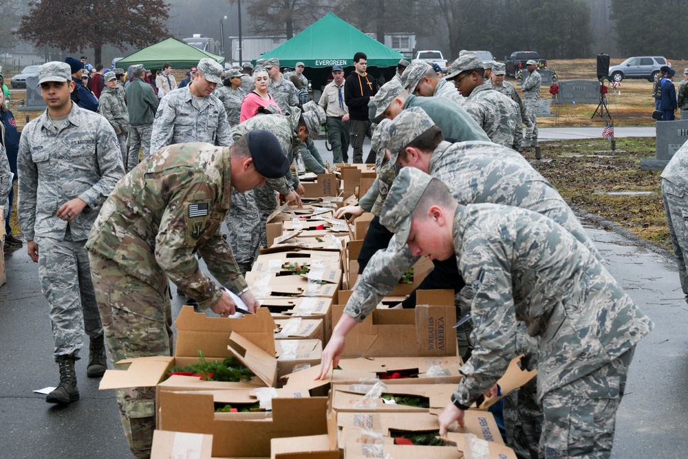 916th at Goldsboro's 6th Annual Wreaths Across America Ceremony 916th at Goldsboro's 6th Annual Wreaths Across America Ceremony