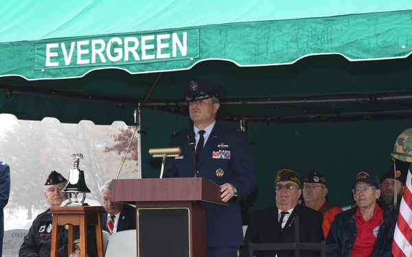 916th at Goldsboro's 6th Annual Wreaths Across America Ceremony