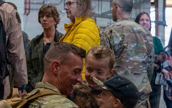 171st Airmen Home from Operation Spartan Shield