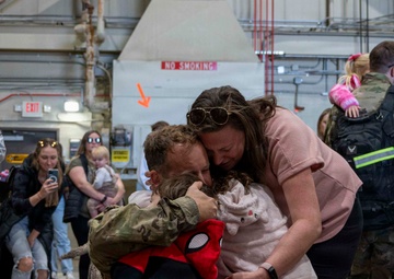 171st Airmen Home from Operation Spartan Shield