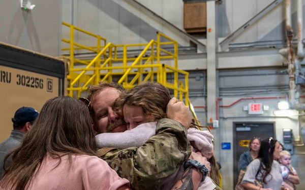 171st Airmen Home from Operation Spartan Shield