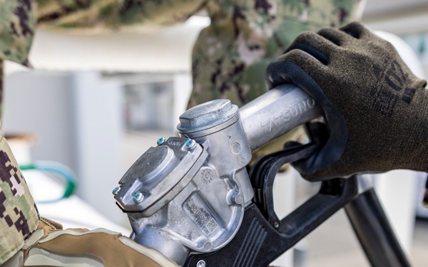 NMCB 4 and JGSDF refuel generators during Active Shield 26