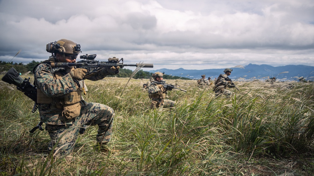 31st MEU | BLT 1/7 conducts Platoon Attacks