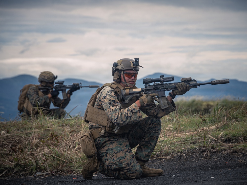 31st MEU | BLT 1/7 conducts Platoon Attacks
