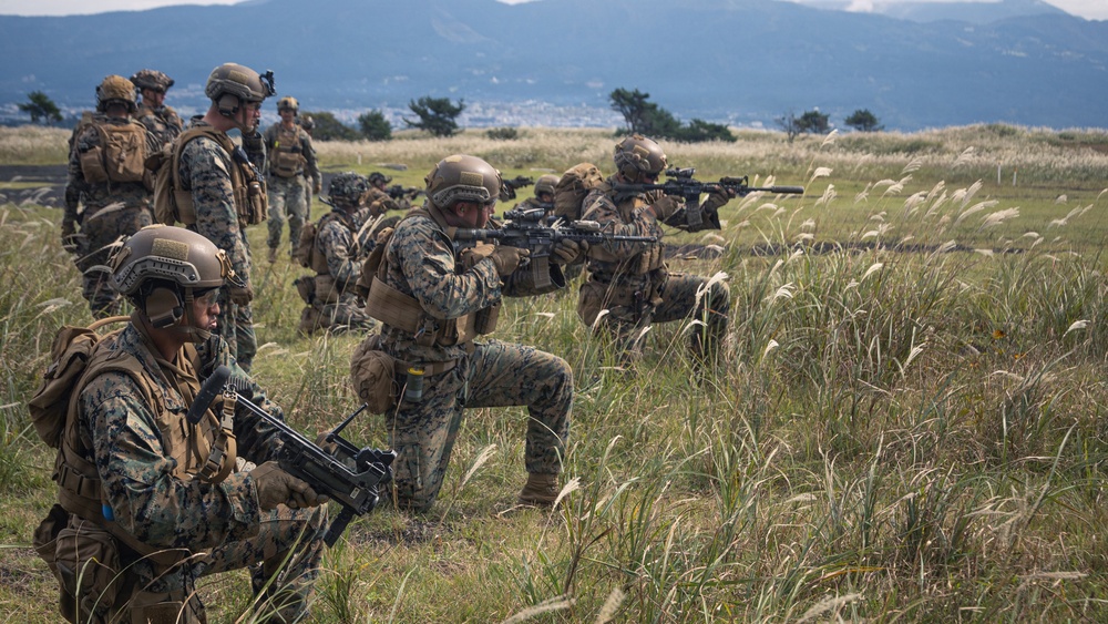 31st MEU | BLT 1/7 conducts Platoon Attacks