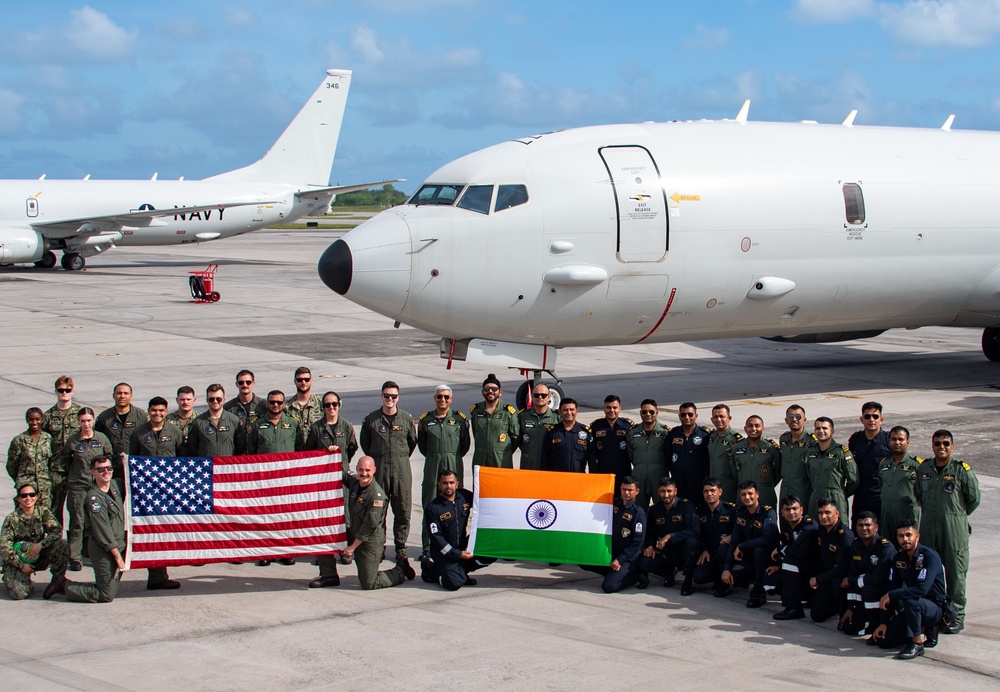 U.S. and India navies conduct bilateral P-8 training U.S. and India navies conduct bilateral P-8 training