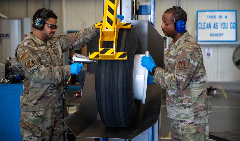 Behind the scenes: Inside Ramstein’s Wheel and Tire Shop