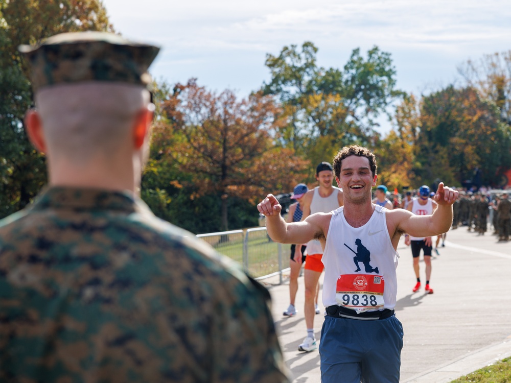 The Historic 50th Marine Corps Marathon The Historic 50th Marine Corps Marathon