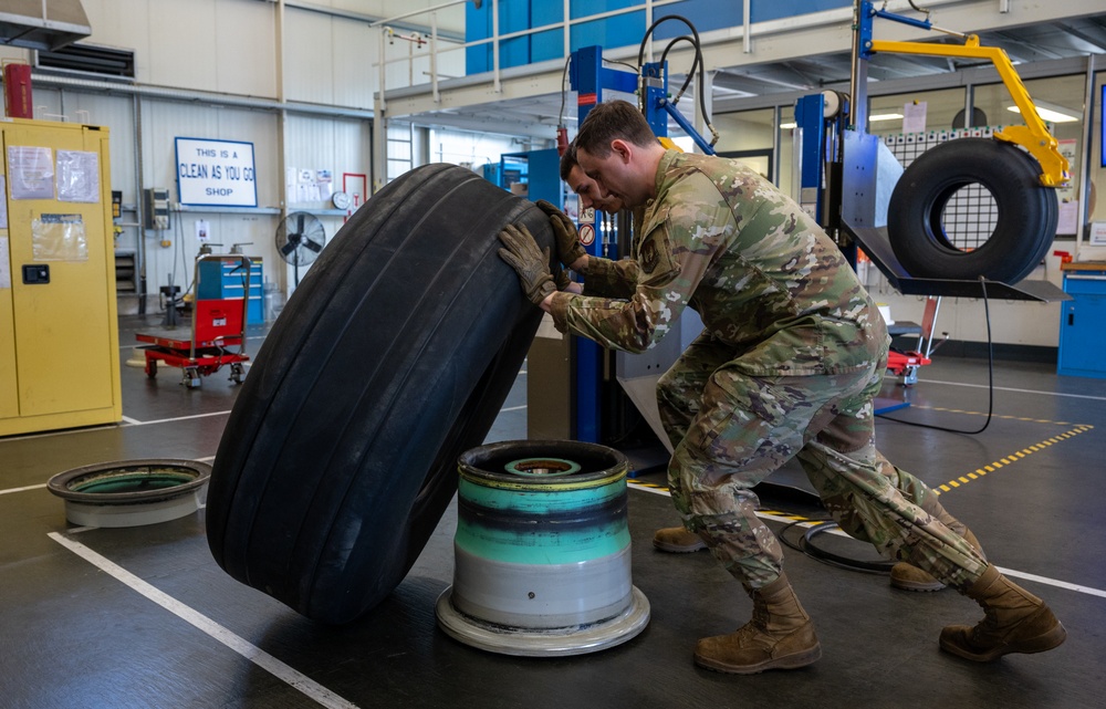 Behind the scenes: Inside Ramstein’s Wheel and Tire Shop