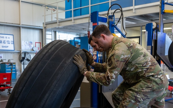 Behind the scenes: Inside Ramstein’s Wheel and Tire Shop
