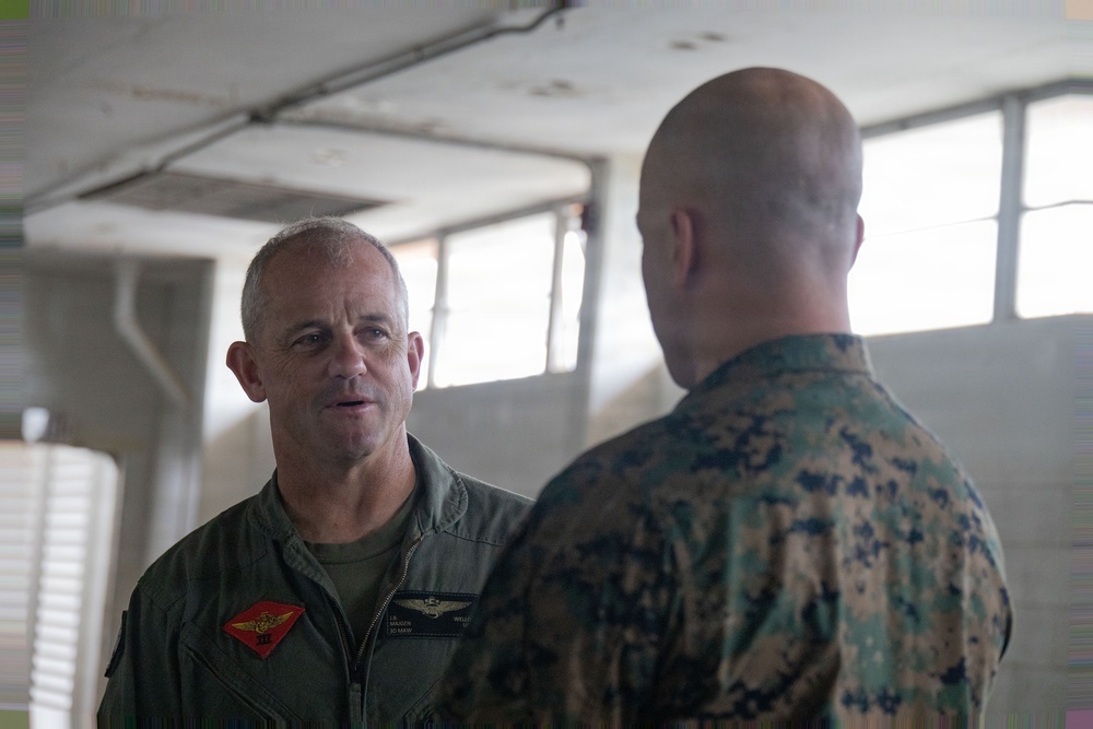 3rd MAW Commanding General Visits VMFA-225 in Puerto Rico
