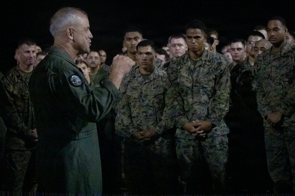 3rd MAW Commanding General Visits VMFA-225 in Puerto Rico