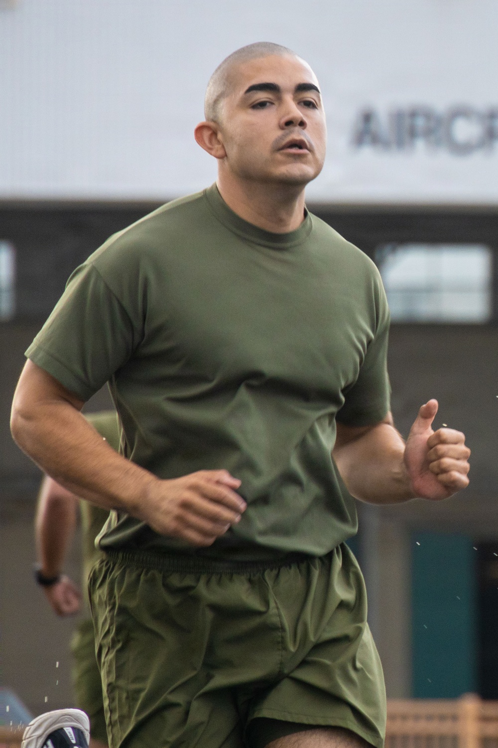 3rd MAW Sergeant Major leads PT with VMFA-225 in Puerto Rico