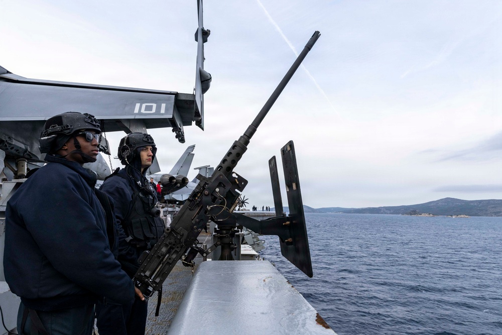 USS Gerald R. Ford (CVN 78) Arrives in Split, Croatia