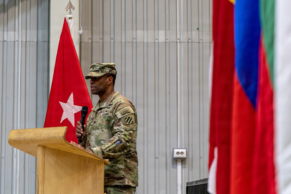 1st Armored Division Transfers Authority to 3rd Infantry Division in Romania 1st Armored Division Transfers Authority to 3rd Infantry Division in Romania