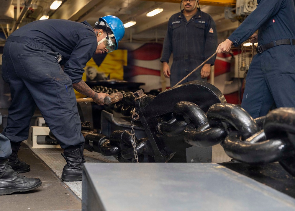 USS Gerald R. Ford (CVN 78) Arrives in Split, Croatia