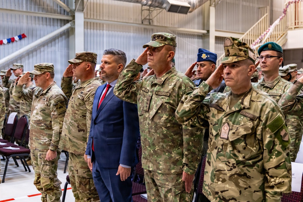 1st Armored Division Transfers Authority to 3rd Infantry Division in Romania 1st Armored Division Transfers Authority to 3rd Infantry Division in Romania