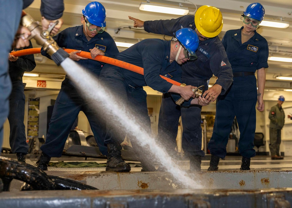 USS Gerald R. Ford (CVN 78) Departs Split, Croatia