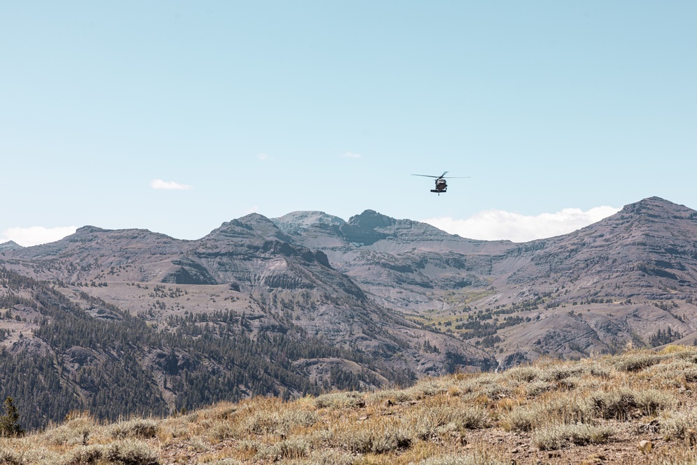 U.S. service members conduct CASEVAC during Mountain Medicine 3-25 final exercise U.S. service members conduct CASEVAC during Mountain Medicine 3-25 final exercise