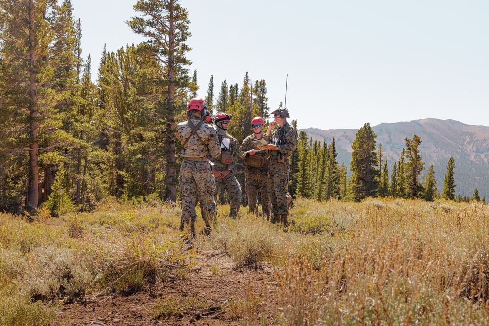 U.S. service members conduct CASEVAC during Mountain Medicine 3-25 final exercise