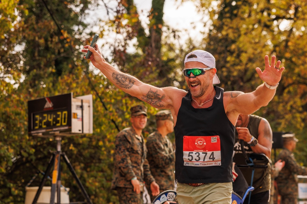 The Historic 50th Marine Corps Marathon The Historic 50th Marine Corps Marathon