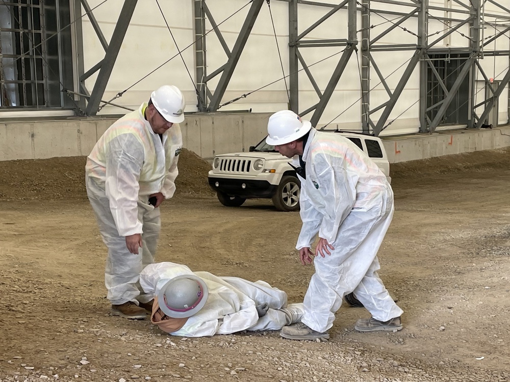 USACE Conducts On-Site Emergency Drill at FUSRAP Shallow Land Disposal Area USACE Conducts On-Site Emergency Drill at FUSRAP Shallow Land Disposal Area