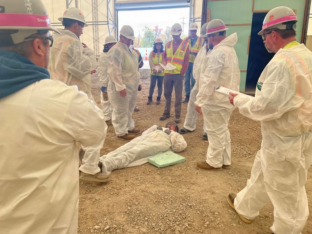 USACE Conducts On-Site Emergency Drill at FUSRAP Shallow Land Disposal Area USACE Conducts On-Site Emergency Drill at FUSRAP Shallow Land Disposal Area