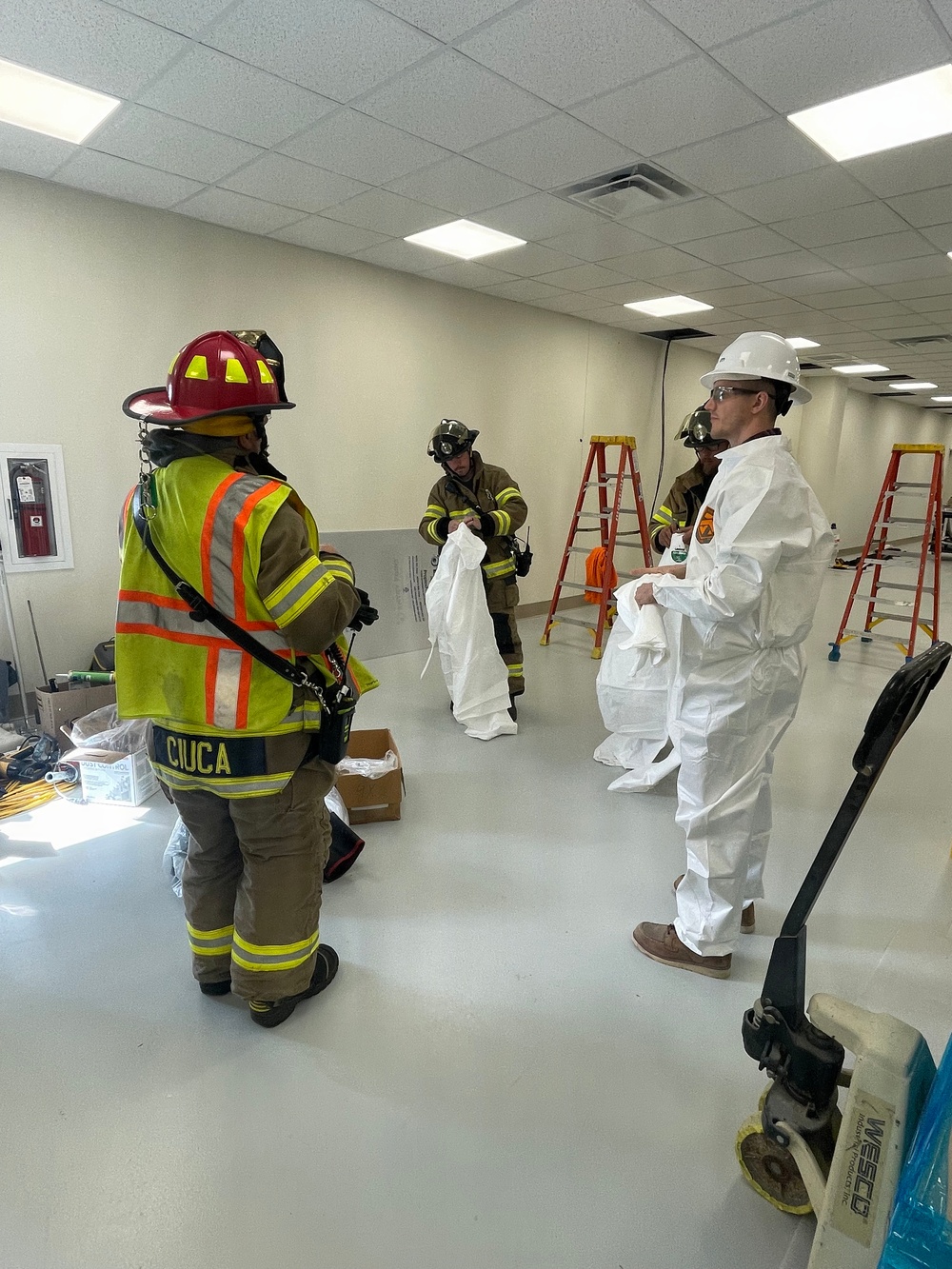 USACE Conducts On-Site Emergency Drill at FUSRAP Shallow Land Disposal Area USACE Conducts On-Site Emergency Drill at FUSRAP Shallow Land Disposal Area