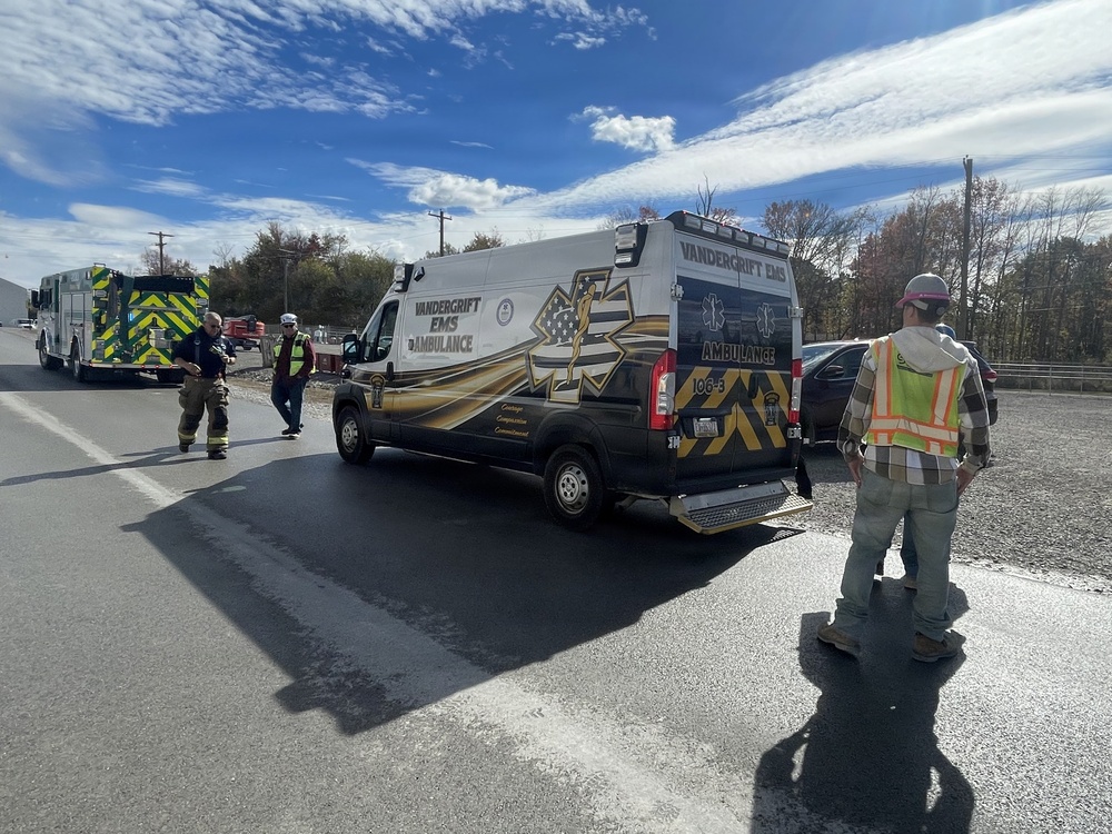 USACE Conducts On-Site Emergency Drill at FUSRAP Shallow Land Disposal Area USACE Conducts On-Site Emergency Drill at FUSRAP Shallow Land Disposal Area