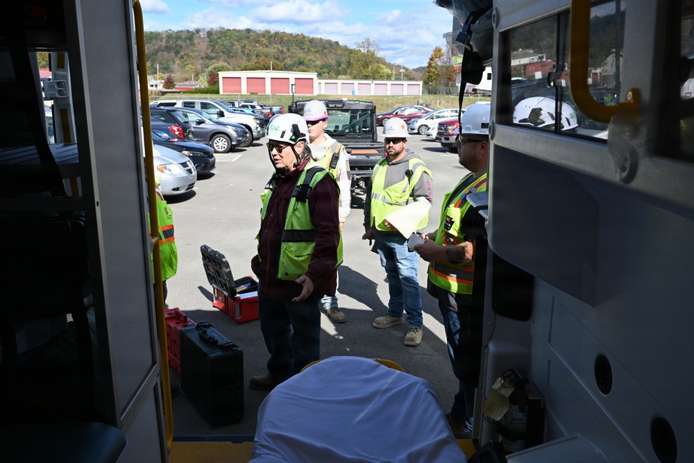 USACE Conducts On-Site Emergency Drill at FUSRAP Shallow Land Disposal Area USACE Conducts On-Site Emergency Drill at FUSRAP Shallow Land Disposal Area