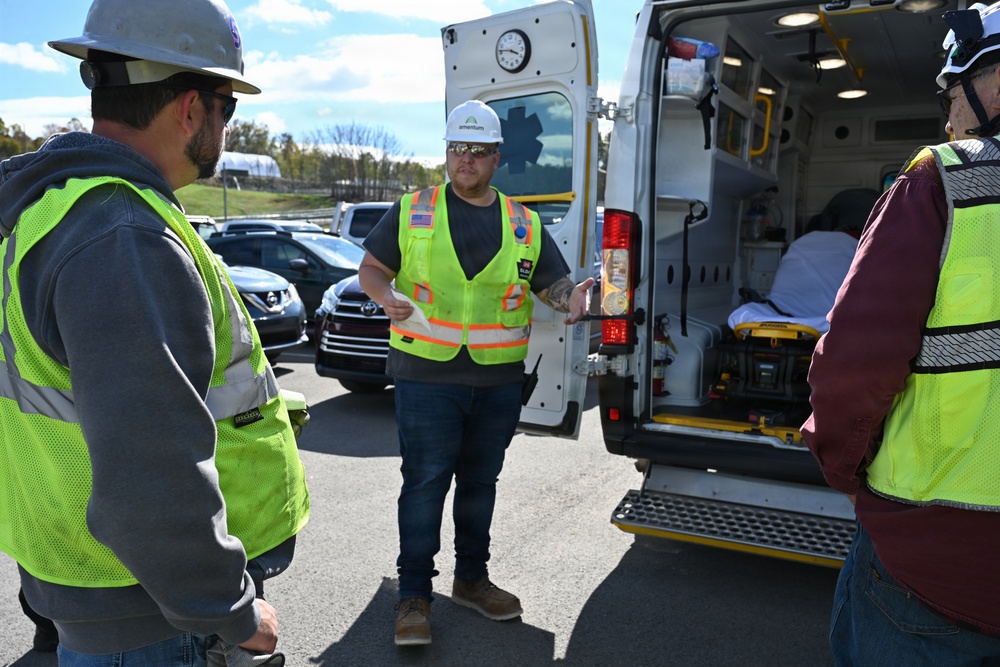 USACE Conducts On-Site Emergency Drill at FUSRAP Shallow Land Disposal Area USACE Conducts On-Site Emergency Drill at FUSRAP Shallow Land Disposal Area