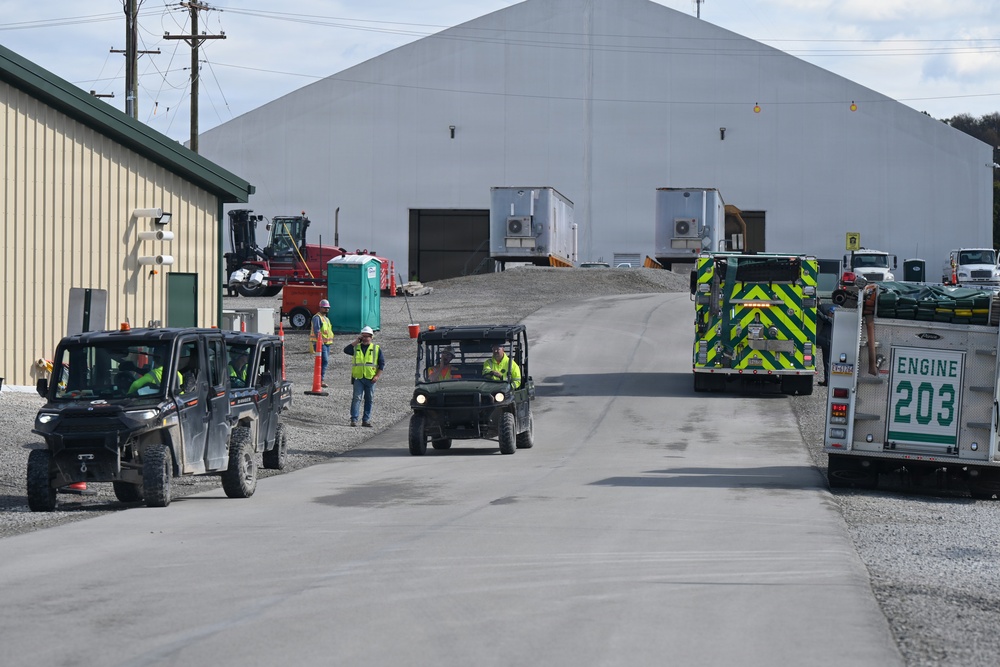 USACE Conducts On-Site Emergency Drill at FUSRAP Shallow Land Disposal Area USACE Conducts On-Site Emergency Drill at FUSRAP Shallow Land Disposal Area